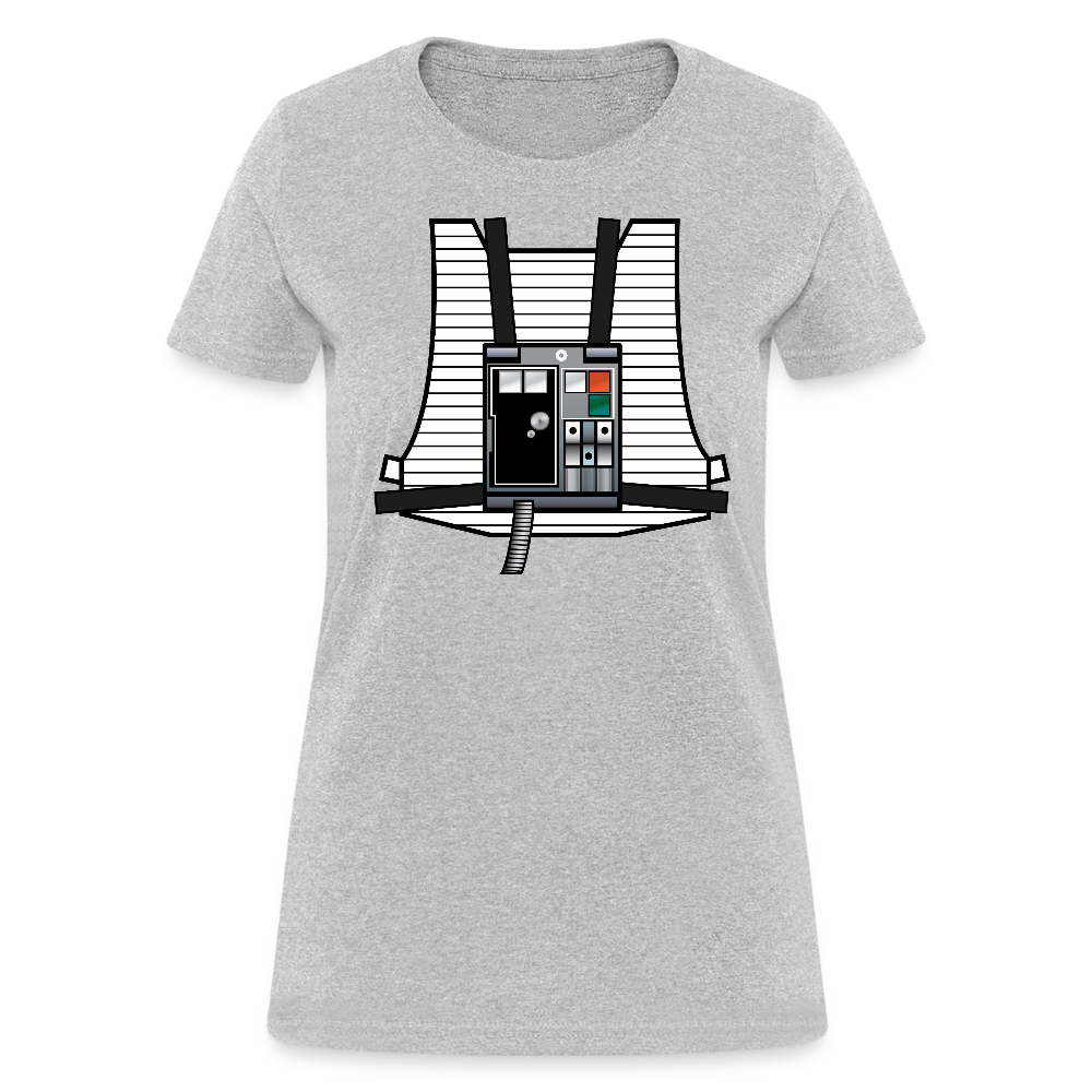 Stay on Target (Women's T-Shirt) - heather gray