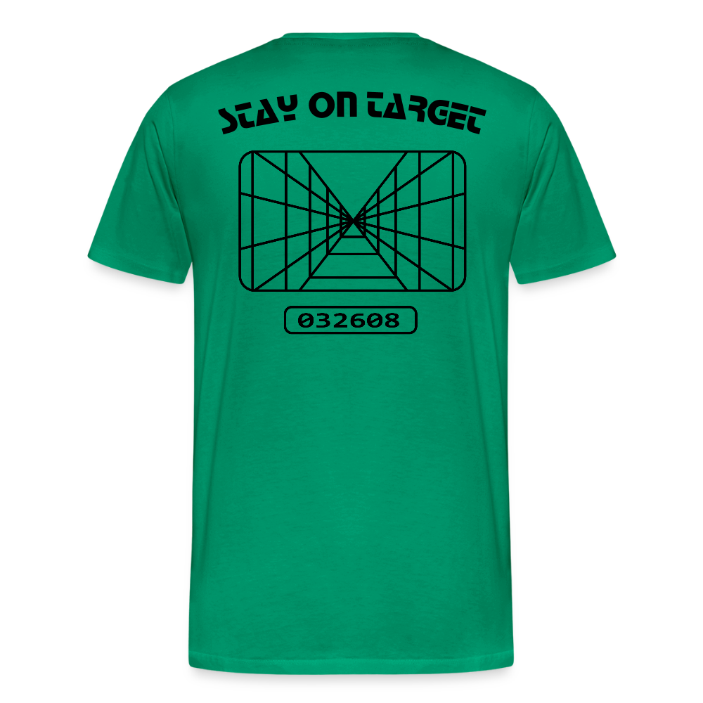 Stay on Target (Men's Premium T-Shirt) - kelly green