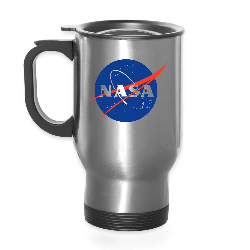 NASA Logo (Travel Mug) - silver