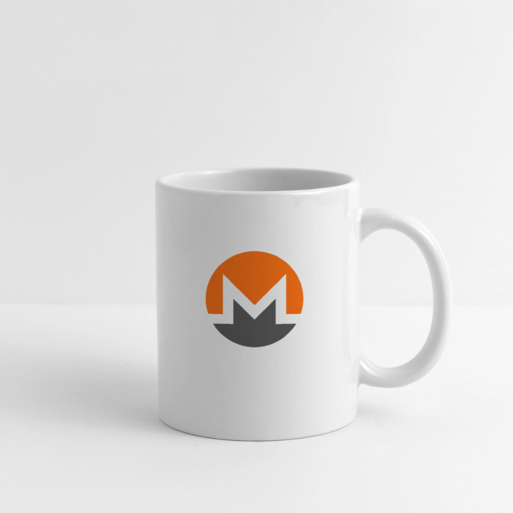 Monero Logo (Coffee/Tea Mug) - white