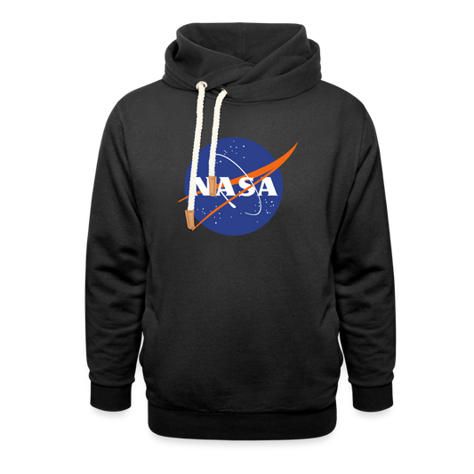 NASA Logo (Shawl Collar Hoodie) - black