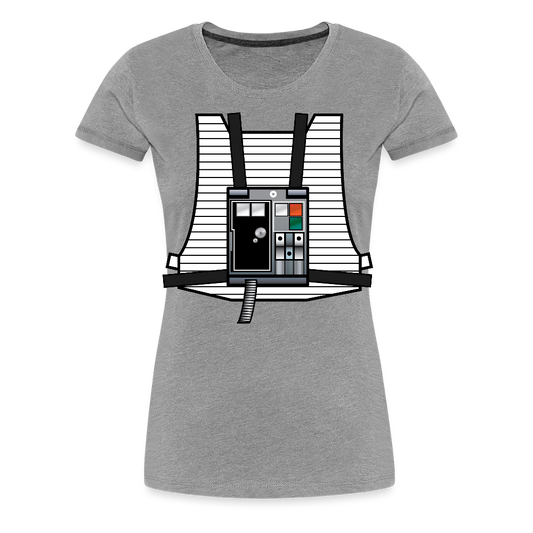 Stay on Target (Women’s Premium T-Shirt) - heather gray