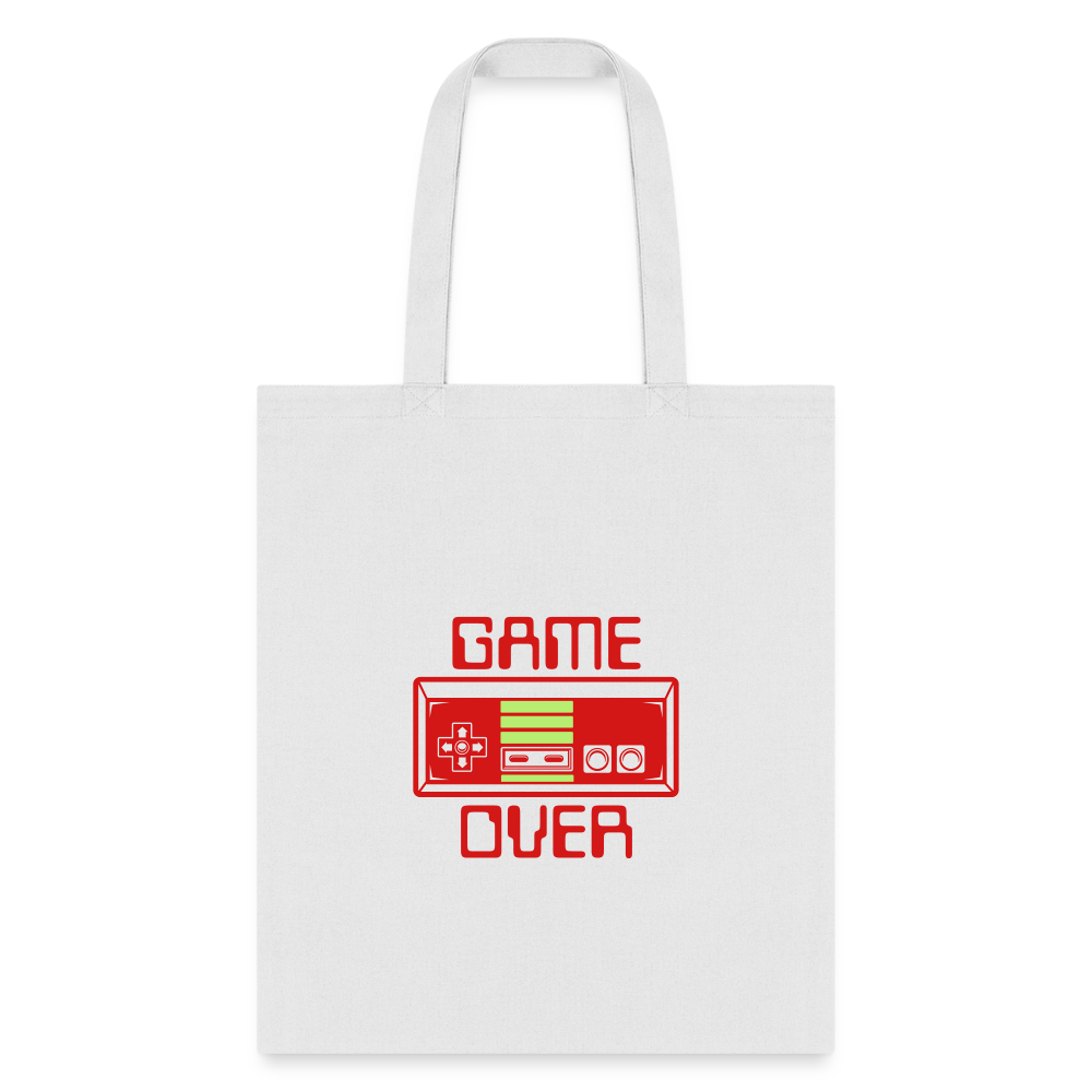 Game Over (Tote Bag) - white