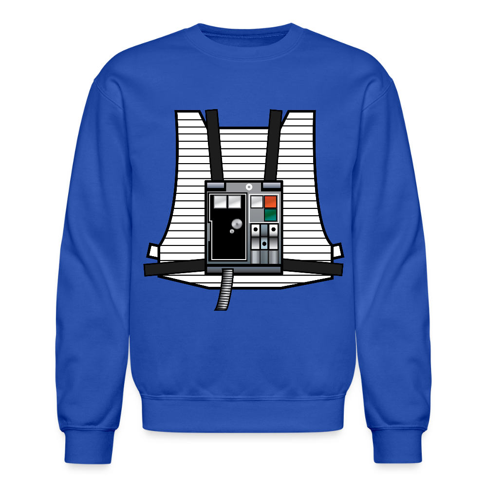 Stay on Target (Crewneck Sweatshirt) - royal blue