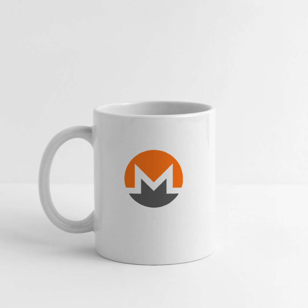 Monero Logo (Coffee/Tea Mug) - white
