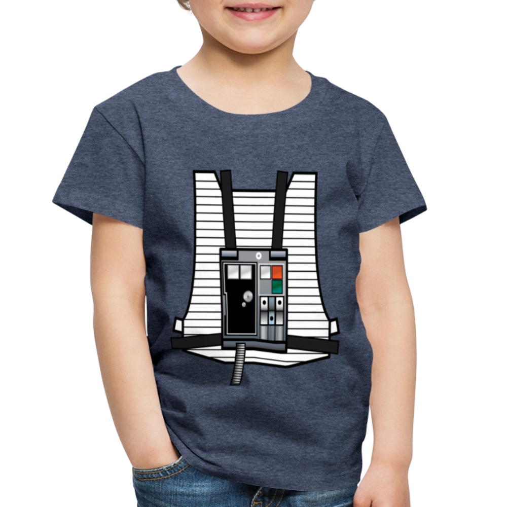 Stay on Target (Toddler Premium T-Shirt) - heather blue