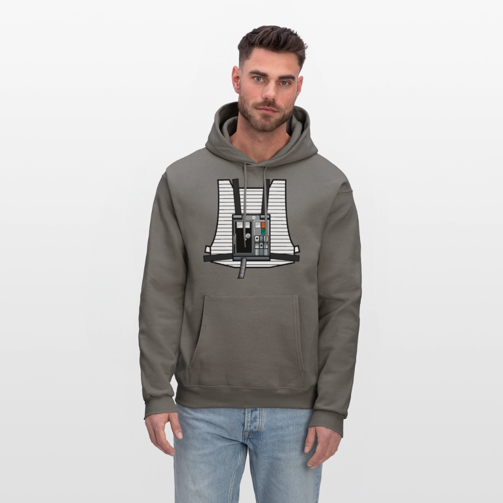 Stay on Target (Men's Hoodie) - asphalt gray