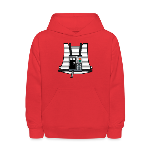 Stay on Target (Kids' Hoodie) - red