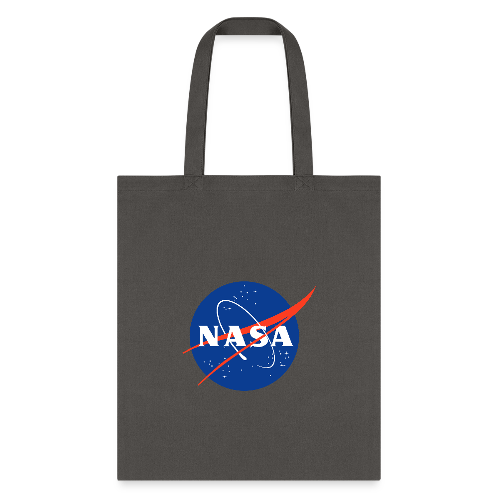 NASA Logo (Tote Bag) - charcoal