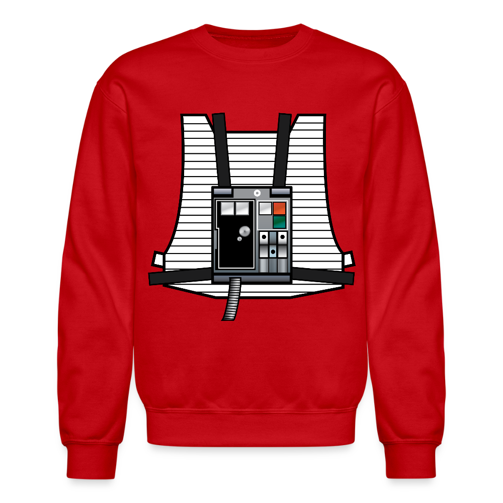 Stay on Target (Crewneck Sweatshirt) - red