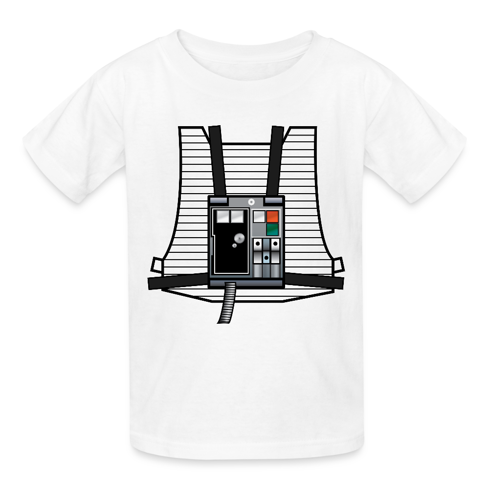 Stay on Target (Gildan Ultra Cotton Youth T-Shirt) - white