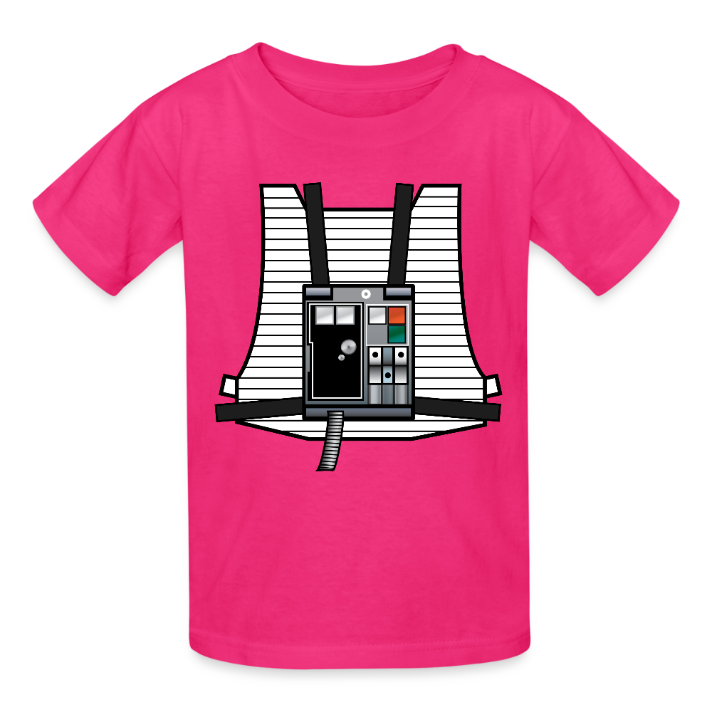 Stay on Target (Gildan Ultra Cotton Youth T-Shirt) - fuchsia