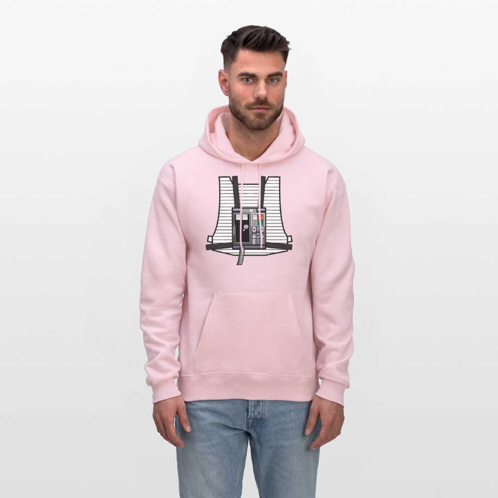 Stay on Target (Men's Hoodie) - pale pink