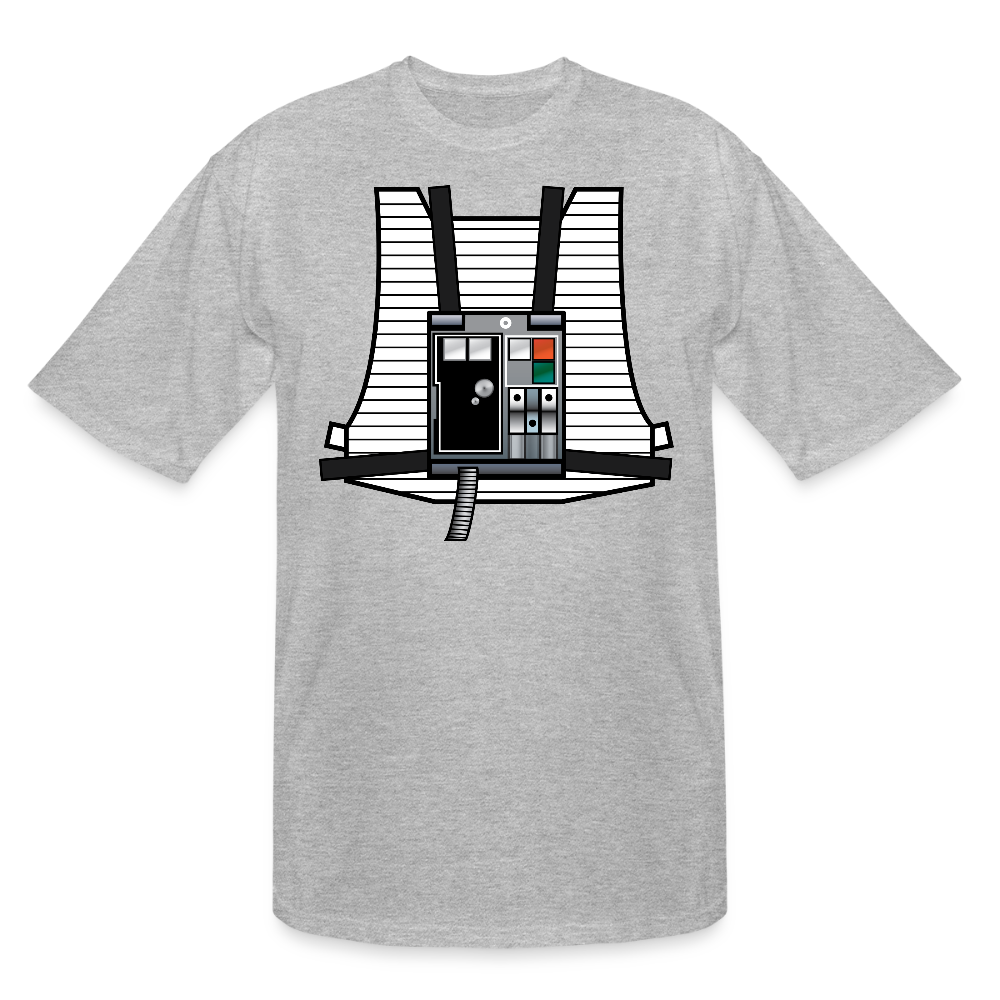 Stay on Target (Men's Tall T-Shirt) - heather gray