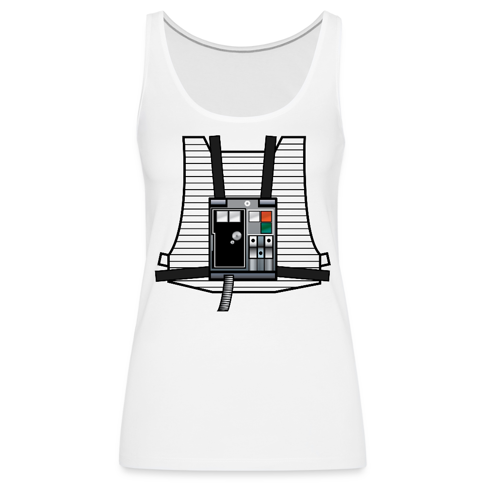 Stay on Target (Women’s Premium Tank Top) - white
