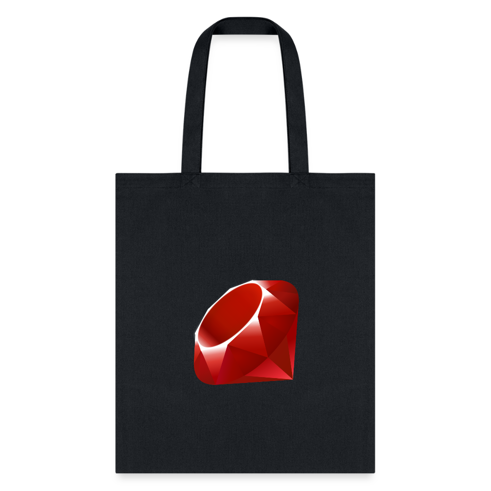 Ruby Logo (Tote Bag) - black