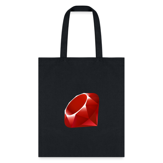 Ruby Logo (Tote Bag) - black