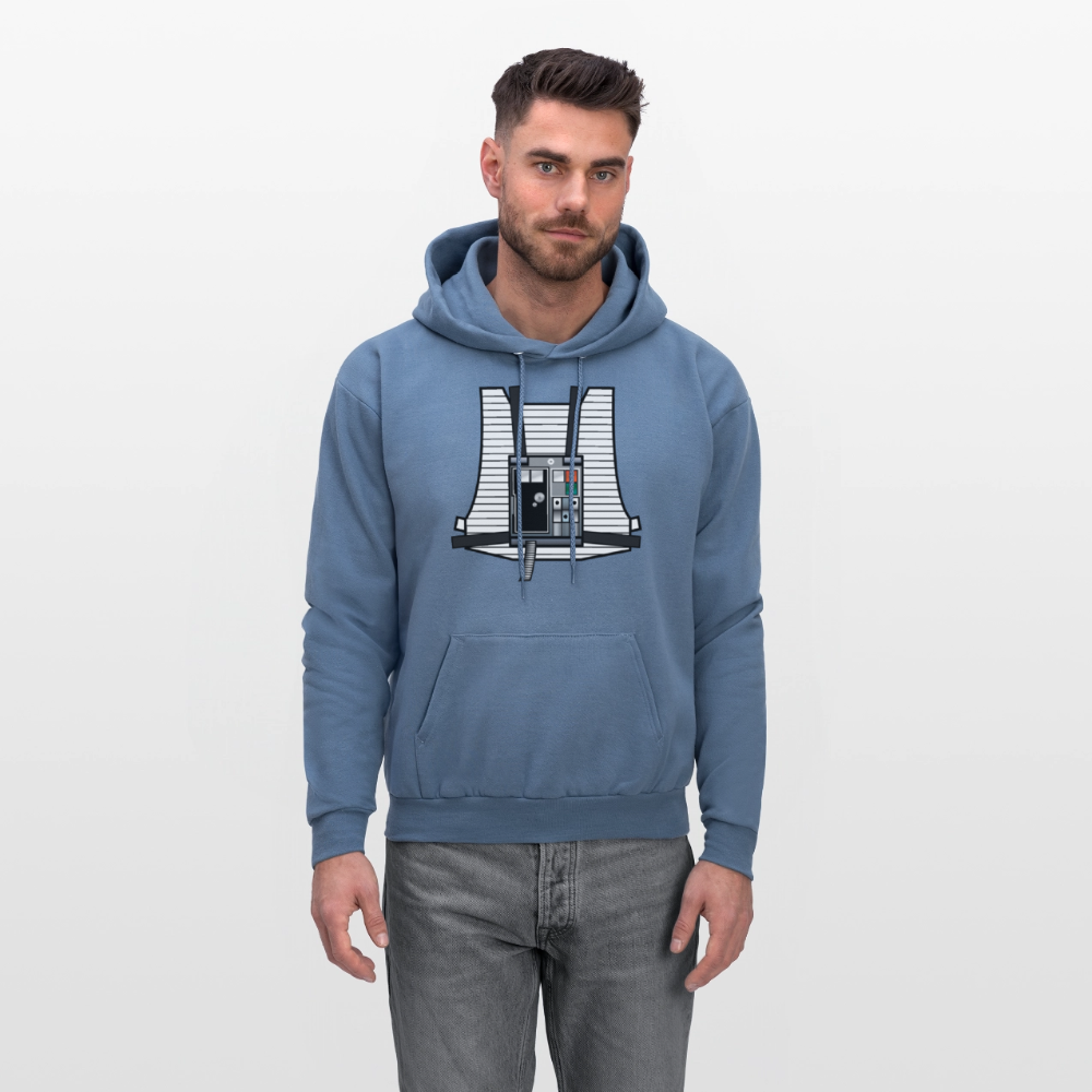 Stay on Target (Men's Hoodie) - denim blue