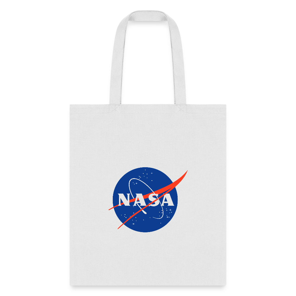 NASA Logo (Tote Bag) - white