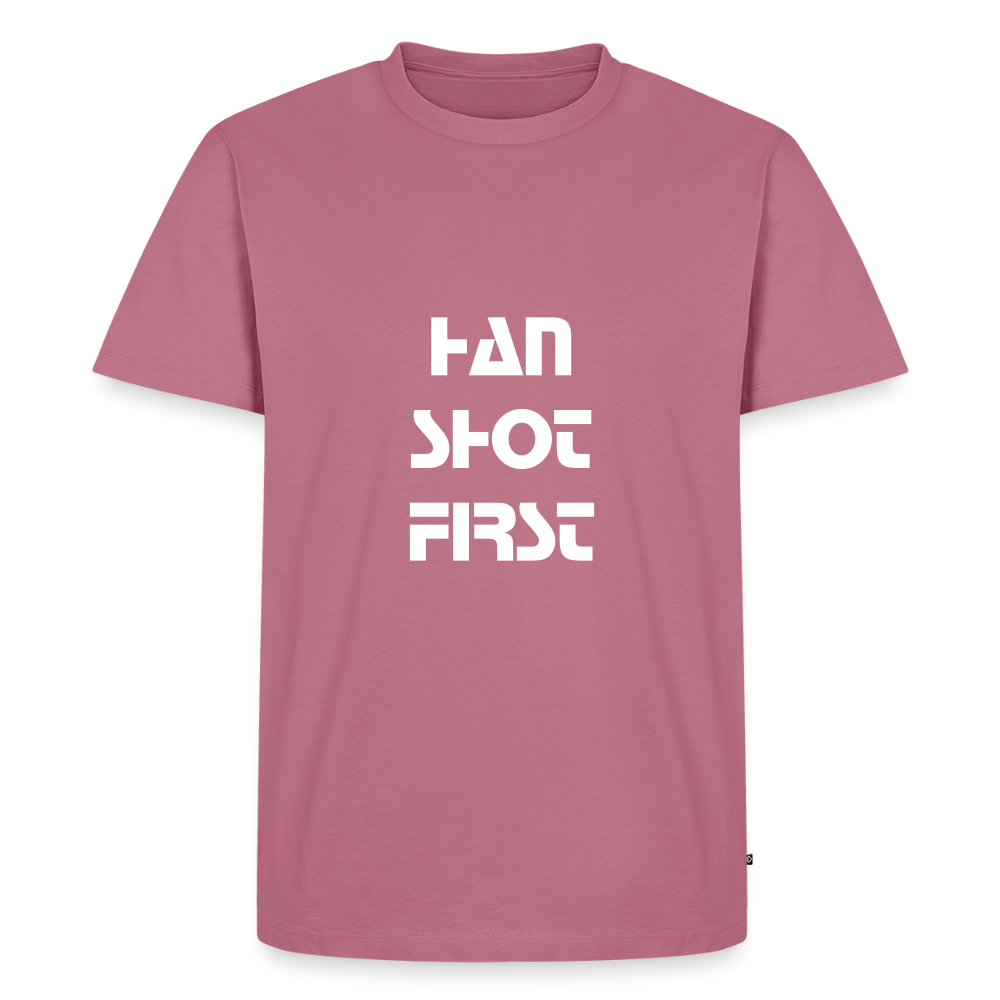Han Shot First (Men's Premium T-Shirt) - mauve