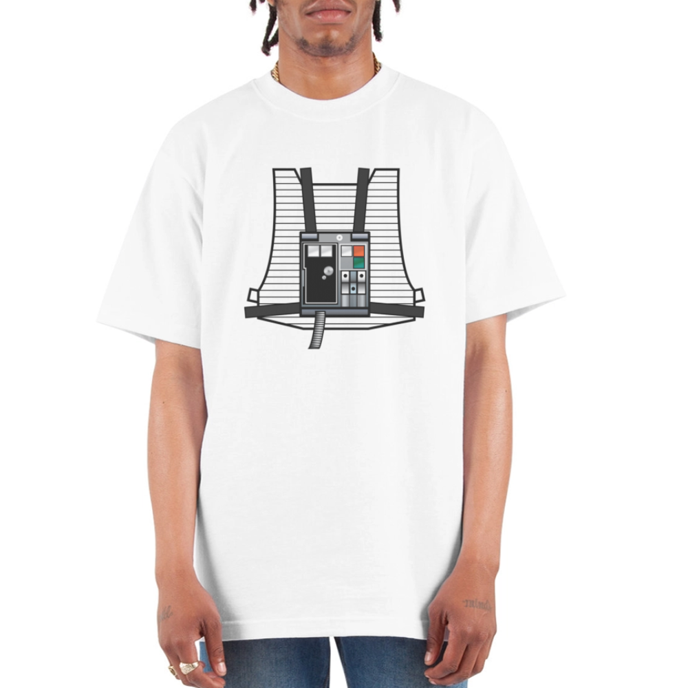 Stay on Target (Unisex Oversized Heavyweight T-Shirt) - white