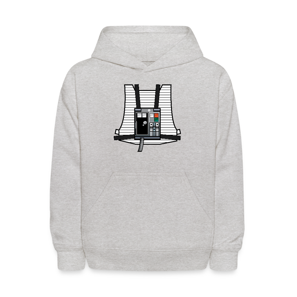 Stay on Target (Kids' Hoodie) - heather gray