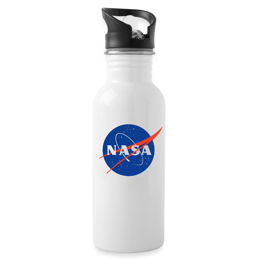 NASA Logo (Water Bottle) - white