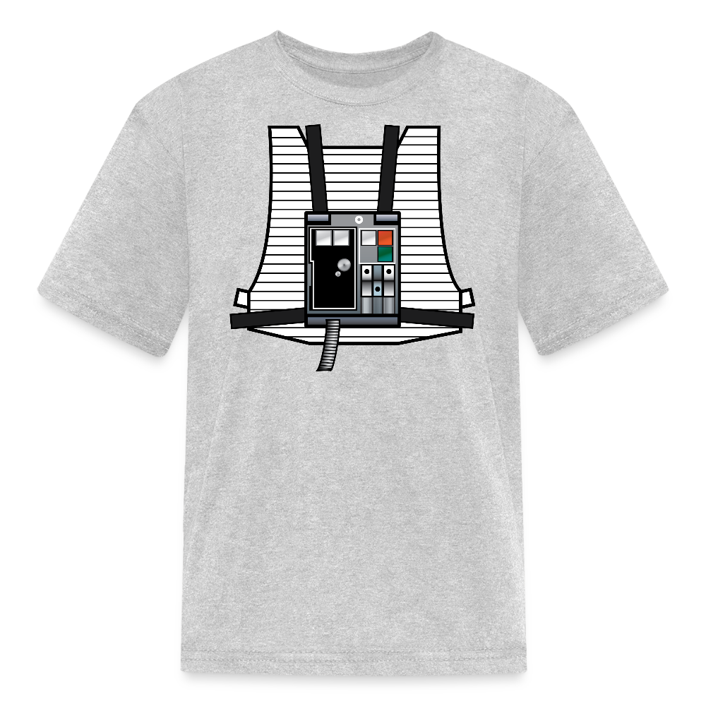Stay on Target (Kids' T-Shirt) - heather gray