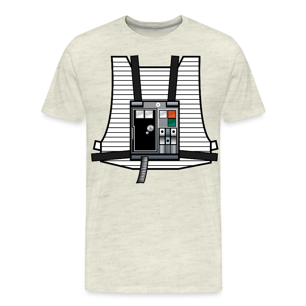 Stay on Target (Men's Premium T-Shirt) - heather oatmeal