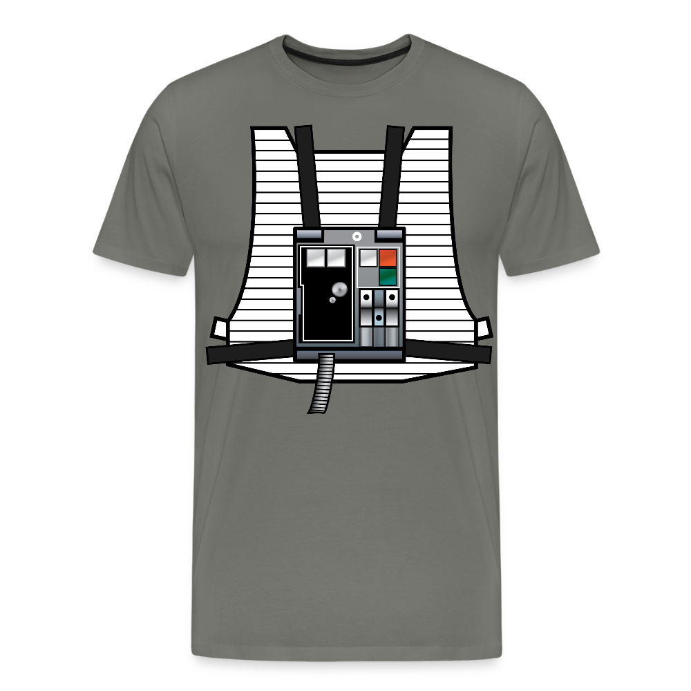 Stay on Target (Men's Premium T-Shirt) - asphalt gray