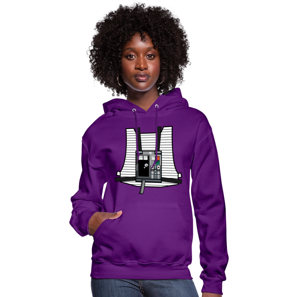 Stay on Target (Women's Hoodie) - purple