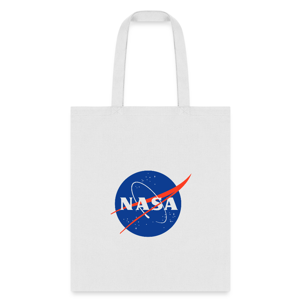 NASA Logo (Tote Bag) - white