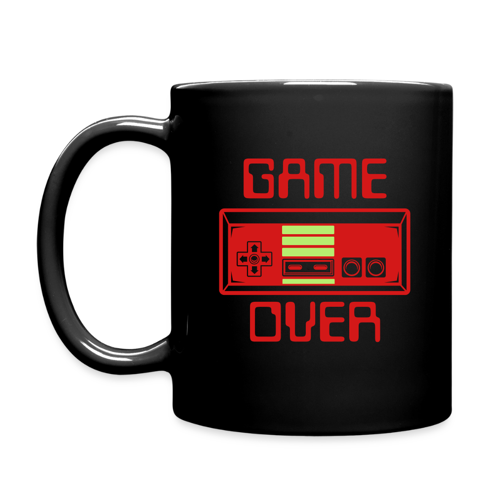 Game Over (Full Color Mug) - black