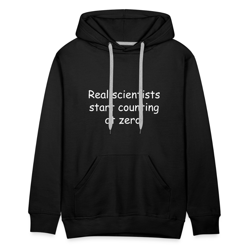 Count from Zero (Men’s Premium Hoodie) - black