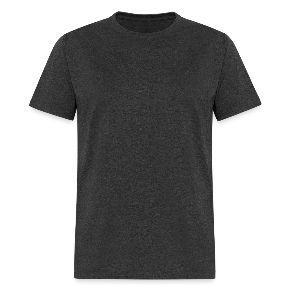 Basic Tee - S, M, L (Men's T-Shirt) - heather black