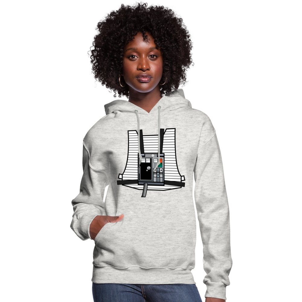 Stay on Target (Women's Hoodie) - heather oatmeal