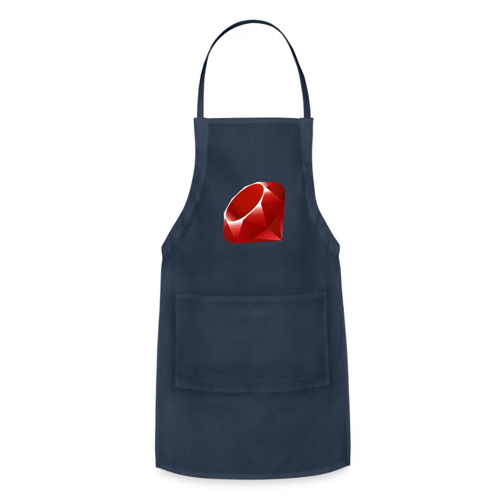 Ruby Logo (Adjustable Apron) - navy