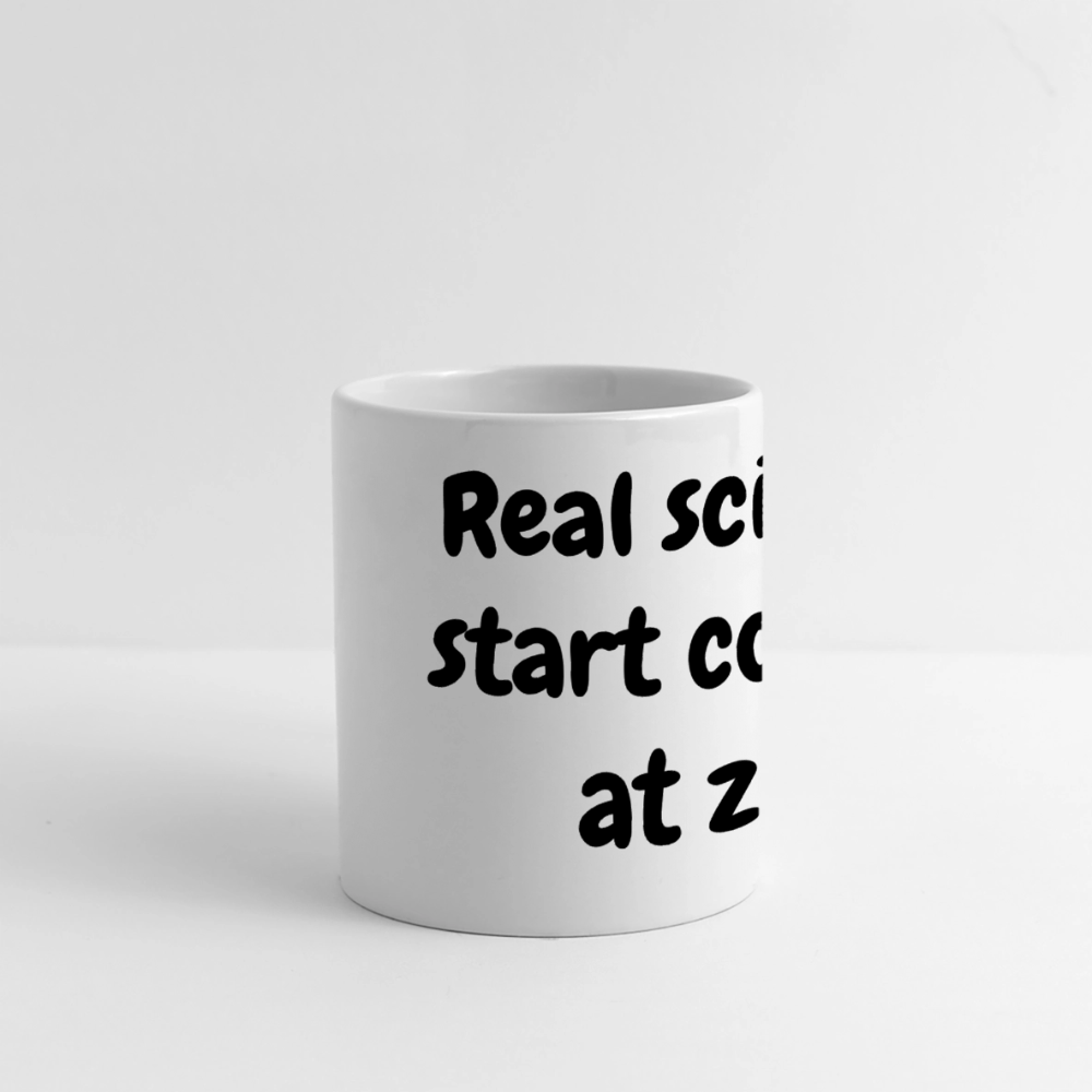 Count from Zero (Panoramic Mug) - white