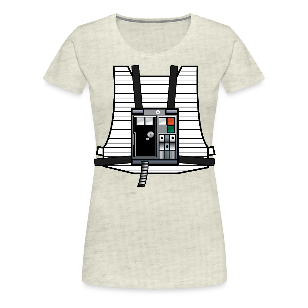 Stay on Target (Women’s Premium T-Shirt) - heather oatmeal