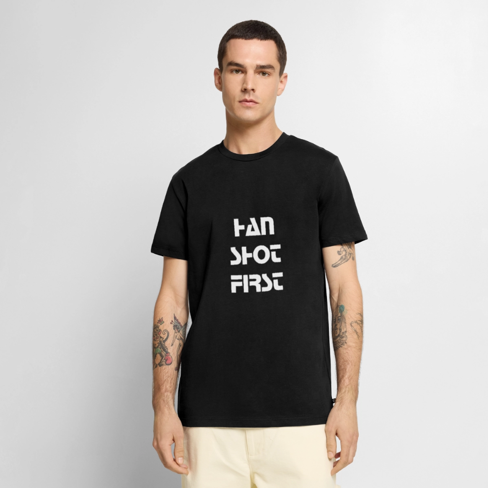 Han Shot First (Men's Premium T-Shirt) - black
