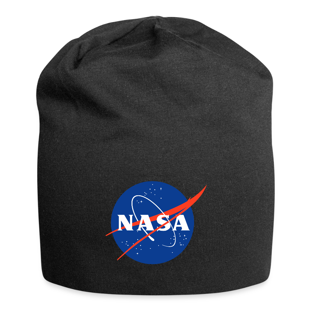 NASA Logo (Jersey Beanie) - black