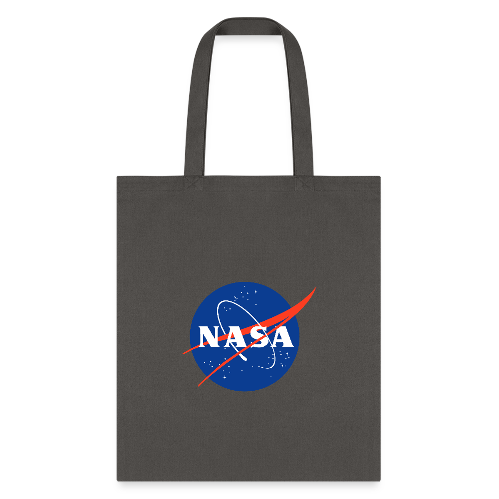 NASA Logo (Tote Bag) - charcoal