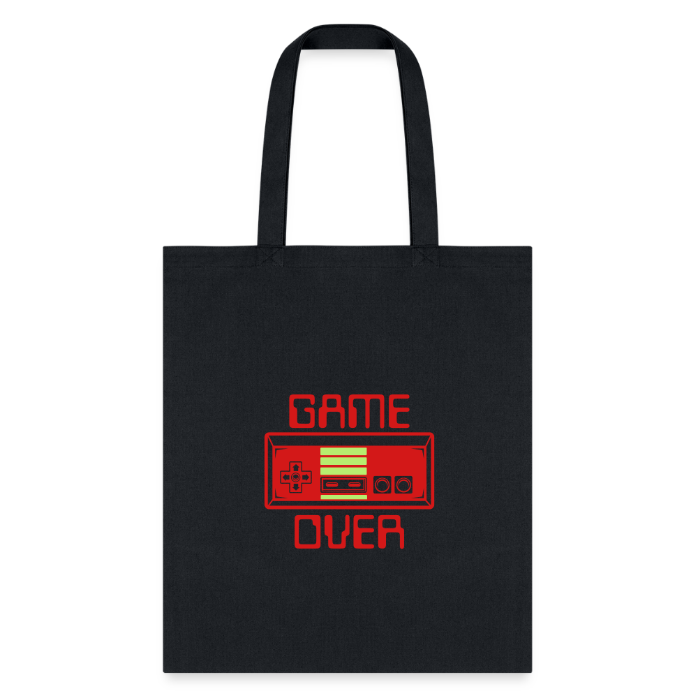 Game Over (Tote Bag) - black