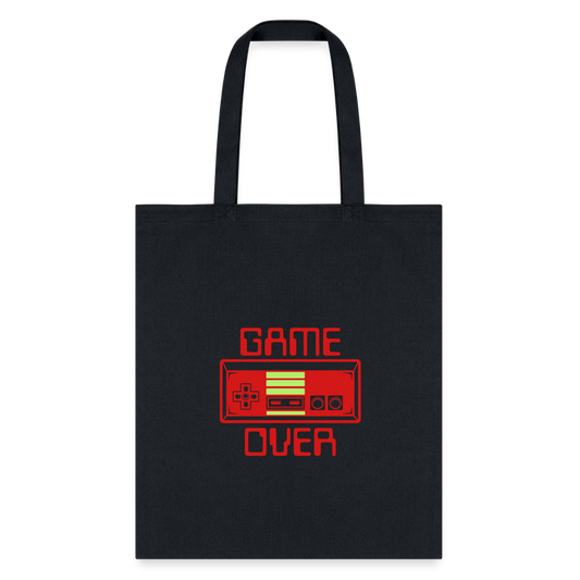 Game Over (Tote Bag) - black