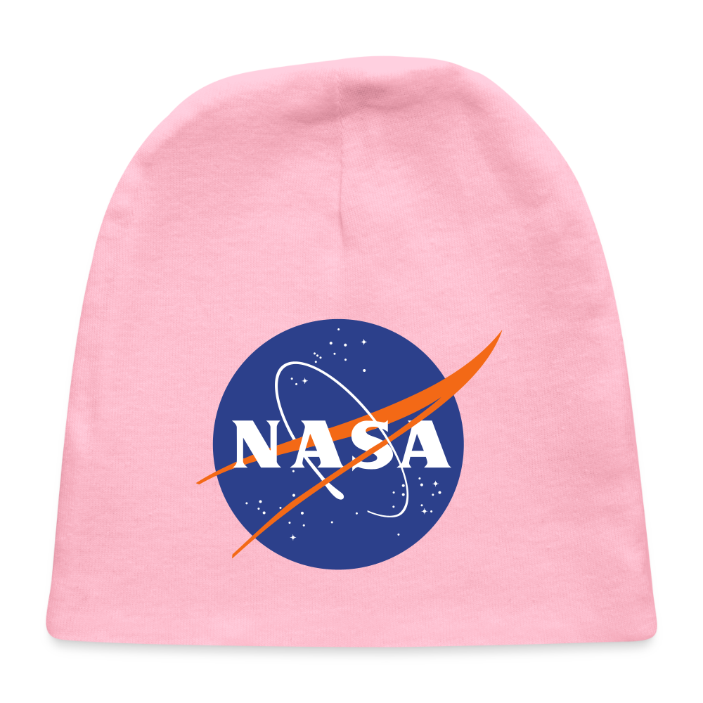 NASA Logo (Baby Cap) - light pink