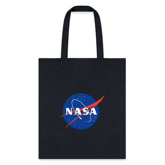 NASA Logo (Tote Bag) - black