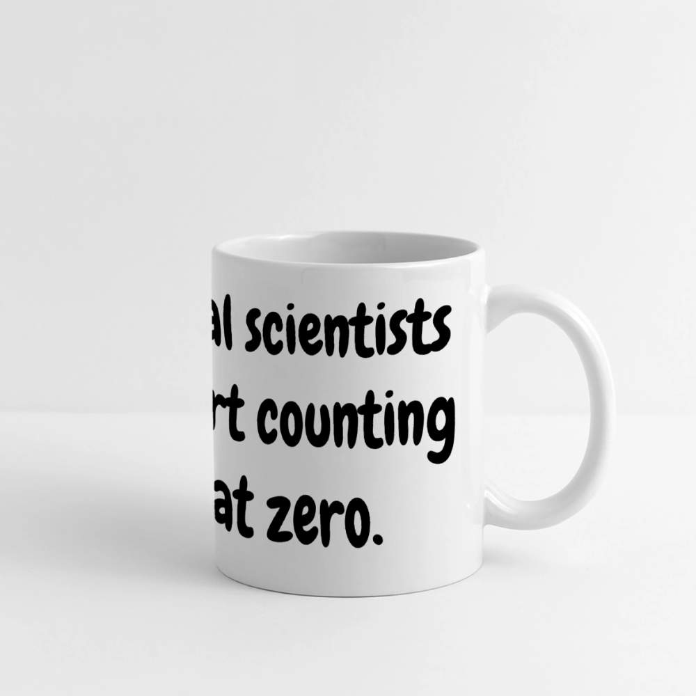Count from Zero (Panoramic Mug) - white