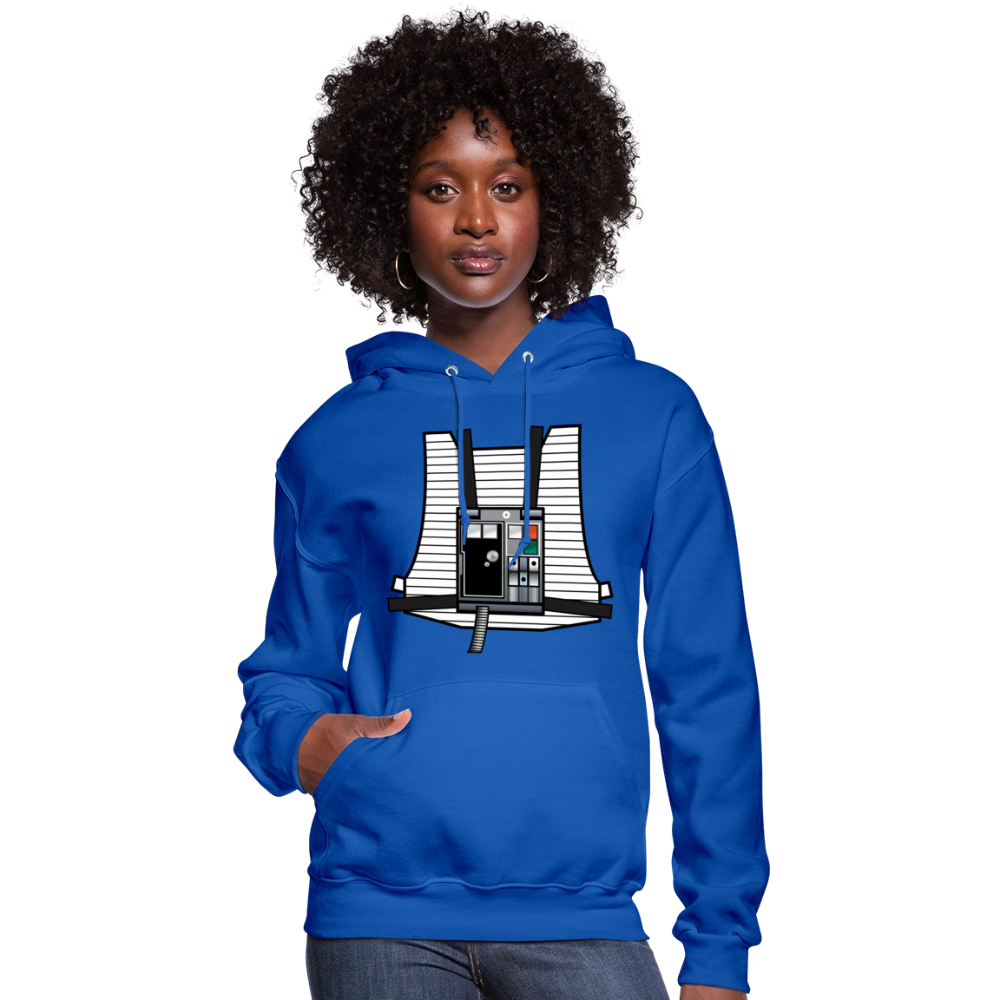 Stay on Target (Women's Hoodie) - royal blue