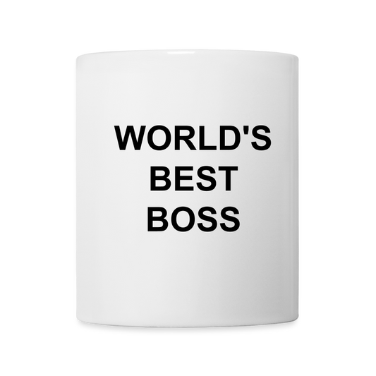 World's Best Boss (Coffee/Tea Mug) - white