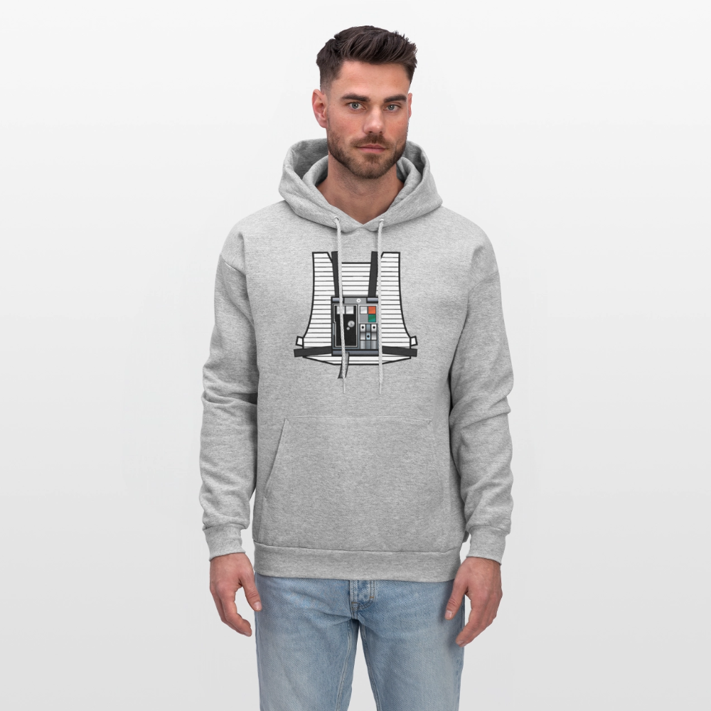 Stay on Target (Men's Hoodie) - heather gray